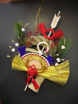 ＜千成堂＞お正月飾り　五福祥来