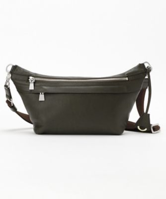 注目の商品 三越伊勢丹 公式 Aniary Men アニアリ ボディバッグ 15 カーキブラウン かいこみ