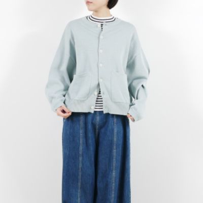 ポケット付きワイドカーディガン