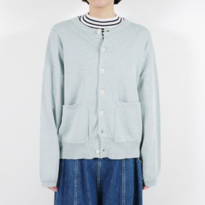 ポケット付きワイドカーディガン
