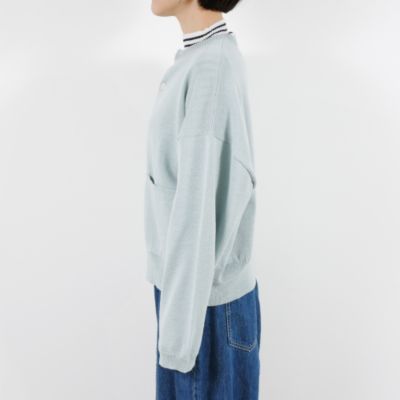 ポケット付きワイドカーディガン