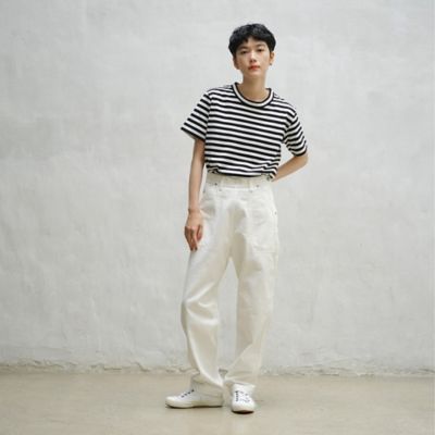 クルーネックボーダーＴシャツ