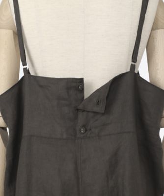 美品★YARRA リネンワイドサロペット パンツ 0613-5 YARRA（ヤラ）の「YARRA リネンサロペットパンツ（サロペット