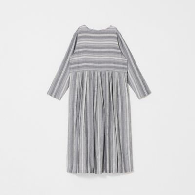 【Ｔｙｒｏｌｅａｎ　ｓｔｒｉｐｅｄ】ウエストタックワンピース