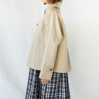 ステンカラーショートトレンチジャケット | ファッション・服 | 三越 