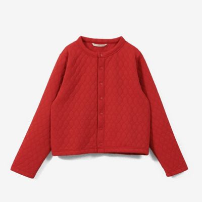 ＜GRANDMA MAMA DAUGHTER (Women)＞キルトスナップボタンカーディガン