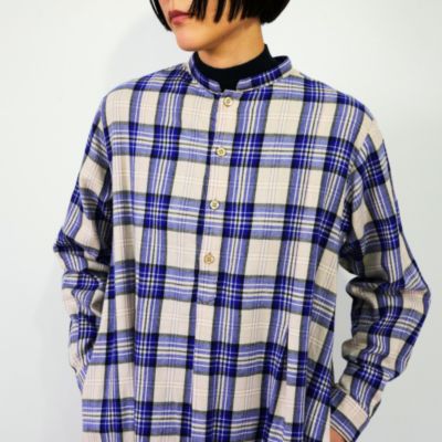 ≪Ｃｈｏｃｏｌａｔ　Ｂｌａｎｋｅｔ≫チェックシャツワンピース