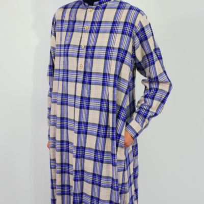 ≪Ｃｈｏｃｏｌａｔ　Ｂｌａｎｋｅｔ≫チェックシャツワンピース