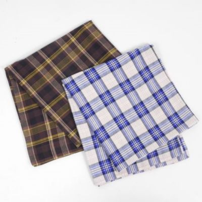 ＜GRANDMA MAMA DAUGHTER (Women)＞≪Ｃｈｏｃｏｌａｔ　Ｂｌａｎｋｅｔ≫チェックストール