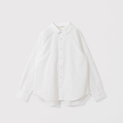 ＜GRANDMA MAMA DAUGHTER (Women)＞フリルカドマルエリシャツ