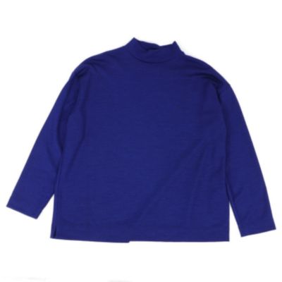 ＜GRANDMA MAMA DAUGHTER (Women)＞ウールモックネックワイドＴＥＥ