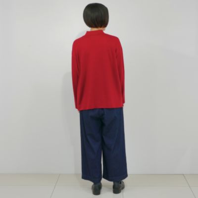 ウールモックネックワイドTEE | GRANDMA MAMA DAUGHTER (Women