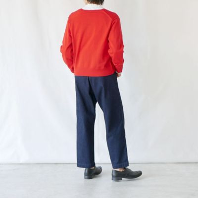 サルエルデニムパンツ
