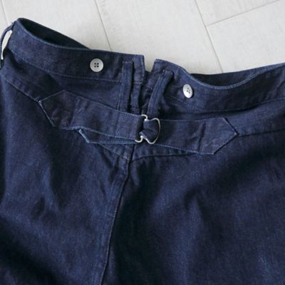 サルエルデニムパンツ