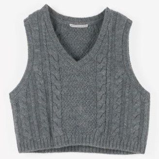 ＜GRANDMA MAMA DAUGHTER (Women)＞アランニットベスト