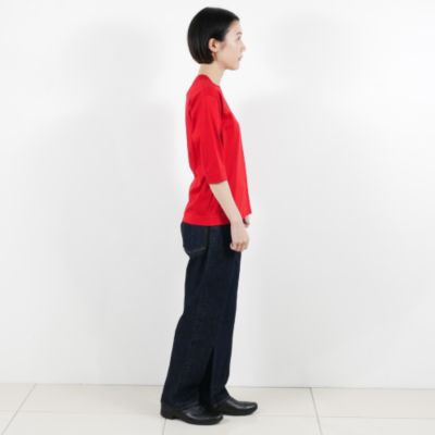 ５分袖クルーネックＴＥＥ