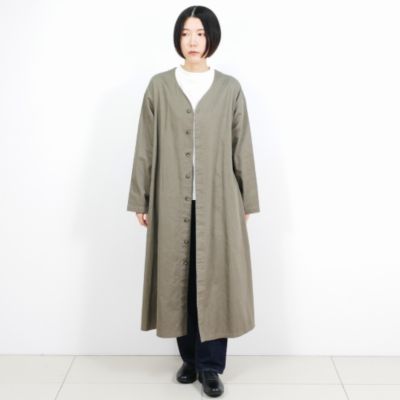 メランジツイルローブワンピース