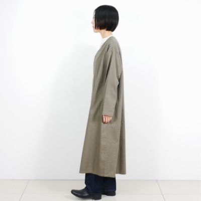 メランジツイルローブワンピース