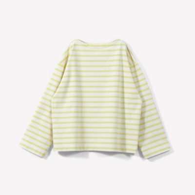 ＜GRANDMA MAMA DAUGHTER (Women)＞ワイドスリーブバスクボーダーＴＥＥ