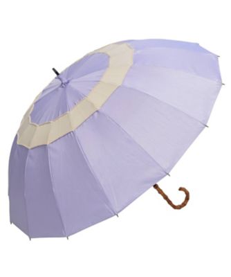 ＜京都/シノワズリーモダン京都＞★【産直】シャンタン＆寒竹手元　１６本骨雨傘　蛇の目