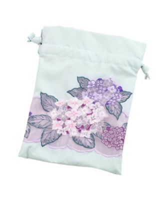 ★【産直】紫陽花刺繍ミニ折りたたみ日傘