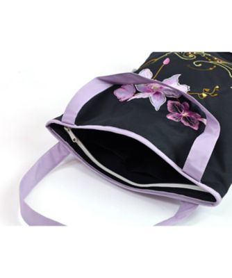 ☆【産直】蘭花オーガンジー刺繍 防水・撥水トートバッグ | 京都