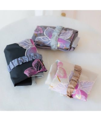☆【産直】蘭花オーガンジー刺繍 フラワーバッグ | 京都/シノワズリー