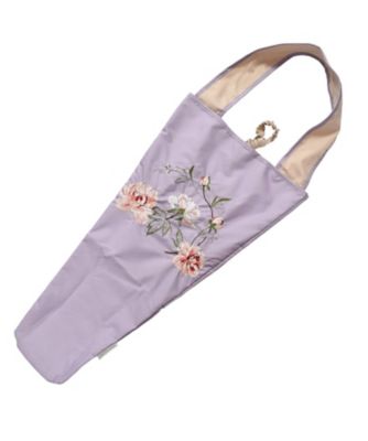 ＜京都/シノワズリーモダン京都＞★【産直】芍薬刺繍　フラワーバッグ