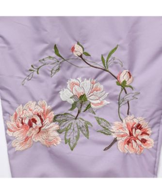 ☆【産直】芍薬刺繍 フラワーバッグ | 京都/シノワズリーモダン京都