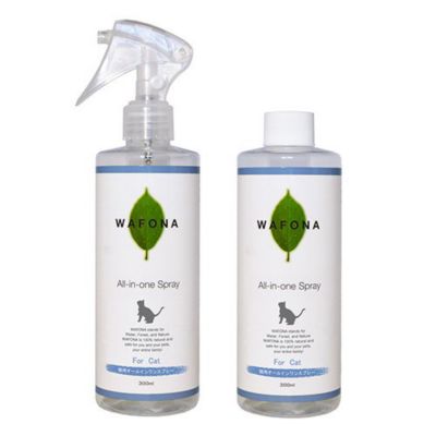 Paddy by WAFONA/パディ バイ ワフォナ ＷＡＦＯＮＡ　猫用オールインワンスプレー　３００ｍｌ＋付替え３００ｍｌセット