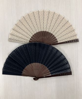 ＜保赤軒＞扇子　六瓢彫り（扇子袋付／桐箱入）０４６３