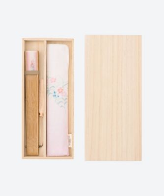 扇子　季節の花　３０６７　撫子・鉄線・紫陽花