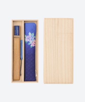 扇子　季節の花　３０６７　撫子・鉄線・紫陽花