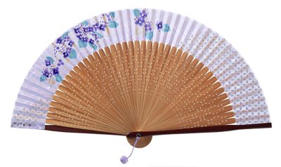 扇子 切り絵和紙 あじさい ３０８３ 紫 三越伊勢丹オンラインストア 公式