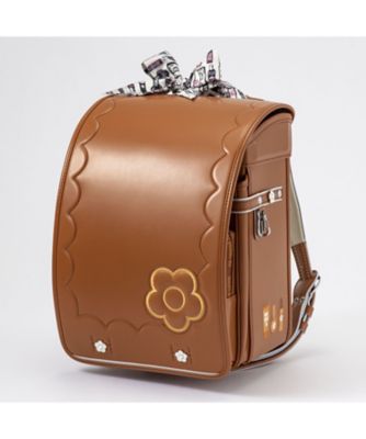 MARY QUANT (Baby&Kids) /マリークヮント 【送料無料】【２０２６年２月中旬以降届】デコレーションミニフラワーランドセル　キャメル