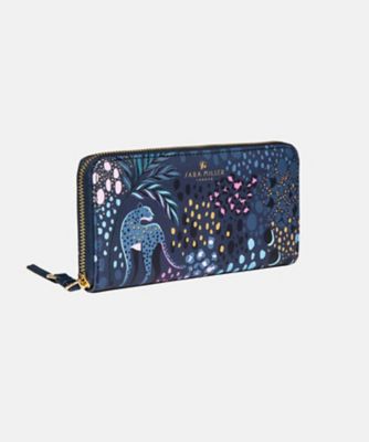★長財布　ミッドナイトレオパード