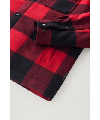 オーバーシャツ ALASKAN WOOL CHECK