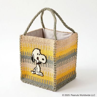 PEANUTS Cafe (Women)/ピーナッツ カフェ アバカ ワンマイルトートバッグ スヌーピー