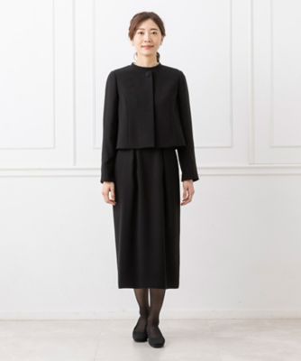 ワンピース　喪服　伊勢丹購入　ジャケット付き