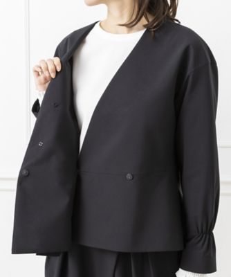 オンライン限定【ＣＡＲＥＴＴＥ　ｂｙ　ＹＯＣＯ　ＭＯＲＩＭＯＴＯ】ギャザー＆フリルジャケット×アシメタックパンツ（入卒・セレモニー・七五三）
