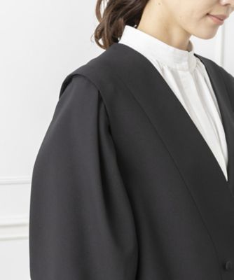 オンライン限定【ＣＡＲＥＴＴＥ　ｂｙ　ＹＯＣＯ　ＭＯＲＩＭＯＴＯ】２ｗａｙロングジャケット×タックパンツ（入卒・セレモニー・七五三）