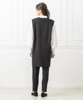 オンライン限定【ＣＡＲＥＴＴＥ　ｂｙ　ＹＯＣＯ　ＭＯＲＩＭＯＴＯ】２ｗａｙロングジャケット×タックパンツ（入卒・セレモニー・七五三）