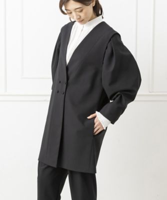 オンライン限定【ＣＡＲＥＴＴＥ　ｂｙ　ＹＯＣＯ　ＭＯＲＩＭＯＴＯ】２ｗａｙロングジャケット×タックパンツ（入卒・セレモニー・七五三）