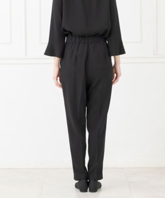 オンライン限定【オールシーズン・喪服・礼服・フォーマル】ロング丈ブラウス×パンツのセットアップスーツ