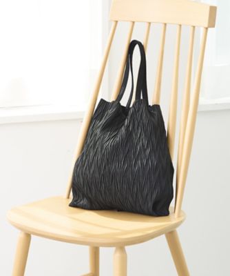 CARETTE (Women)/カレット 【オンライン限定】プリーツ生地のフォーマルバッグとポーチセット(喪服・ブラックフォーマル・セレモニー・お受験)