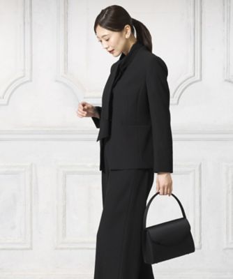 オンライン限定【オールシーズン・喪服・礼服・フォーマル】Vカラー