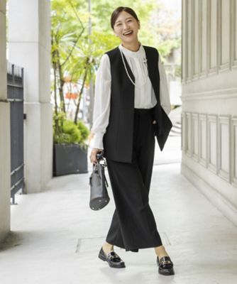 オンライン限定【オールシーズン・喪服・礼服・フォーマル】ジレ