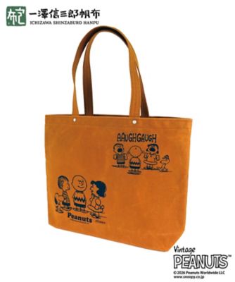 一澤信三郎帆布＞A4ヨコトートバッグ | STS/スヌーピー