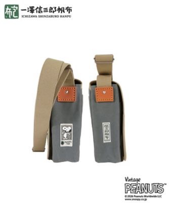 一澤信三郎帆布＞ショルダーバッグ | STS/スヌーピータウンショップ