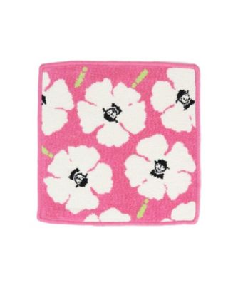 PICONE/ピッコーネ 花柄シェニールタオル　Ｐ３７０５０２